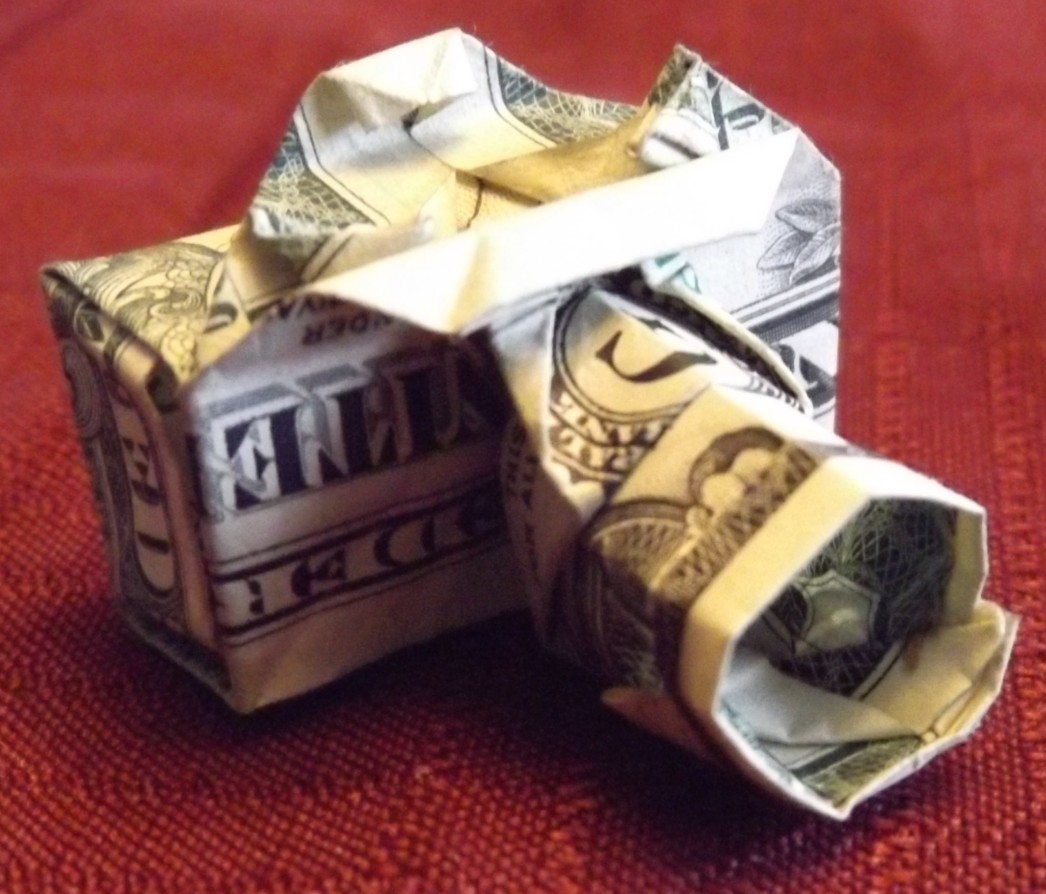 Joshua's-Origami-Folded-$1-Bills